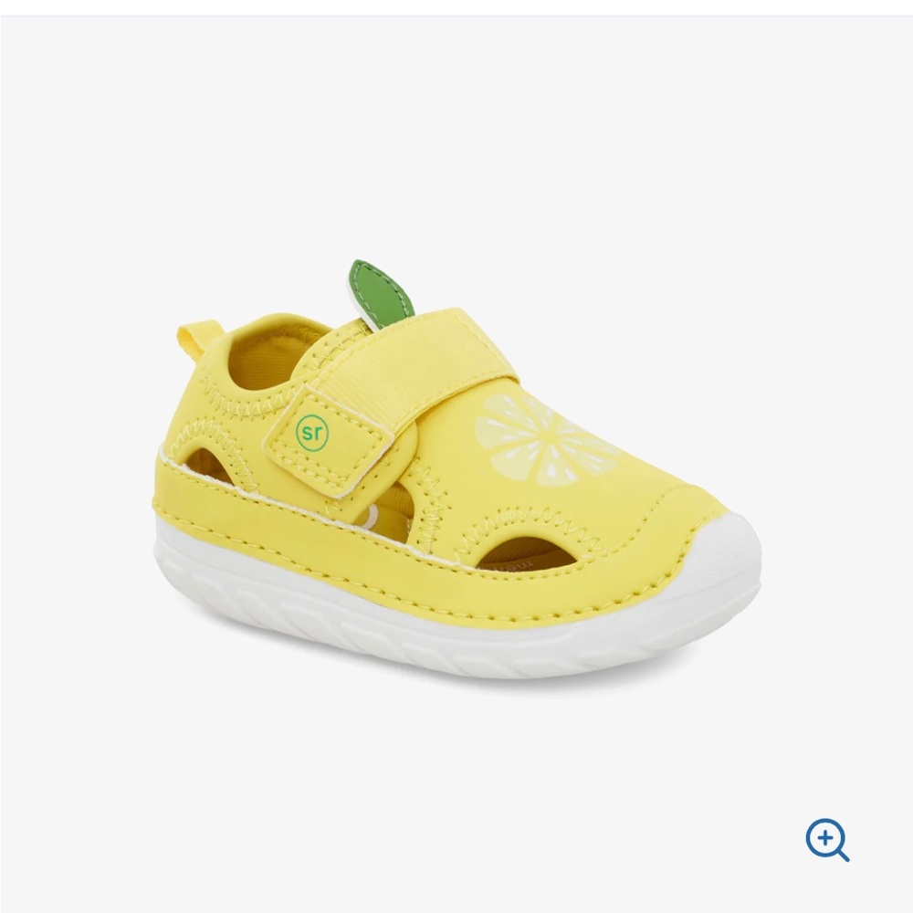 Stride Rite Splash sandals in lemon